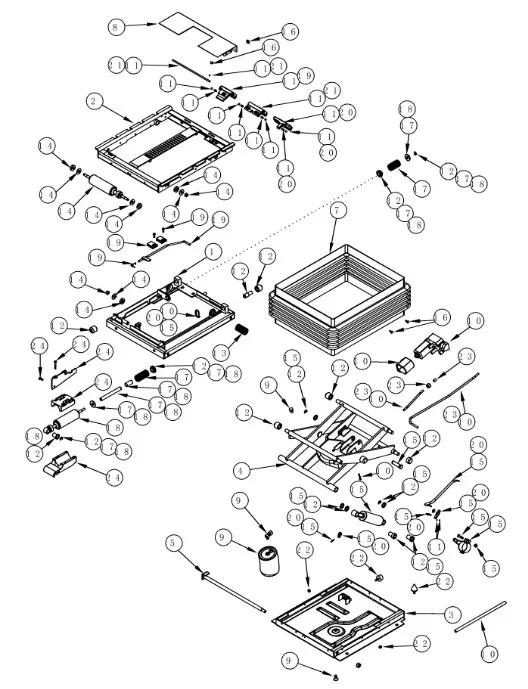333283A2 - Набор втулок и роликов подв. сид. опер. TGT8./Mg.
